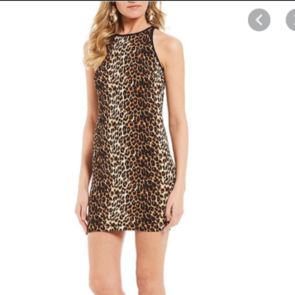 NWT Sleeveless leopard dress size 5/6